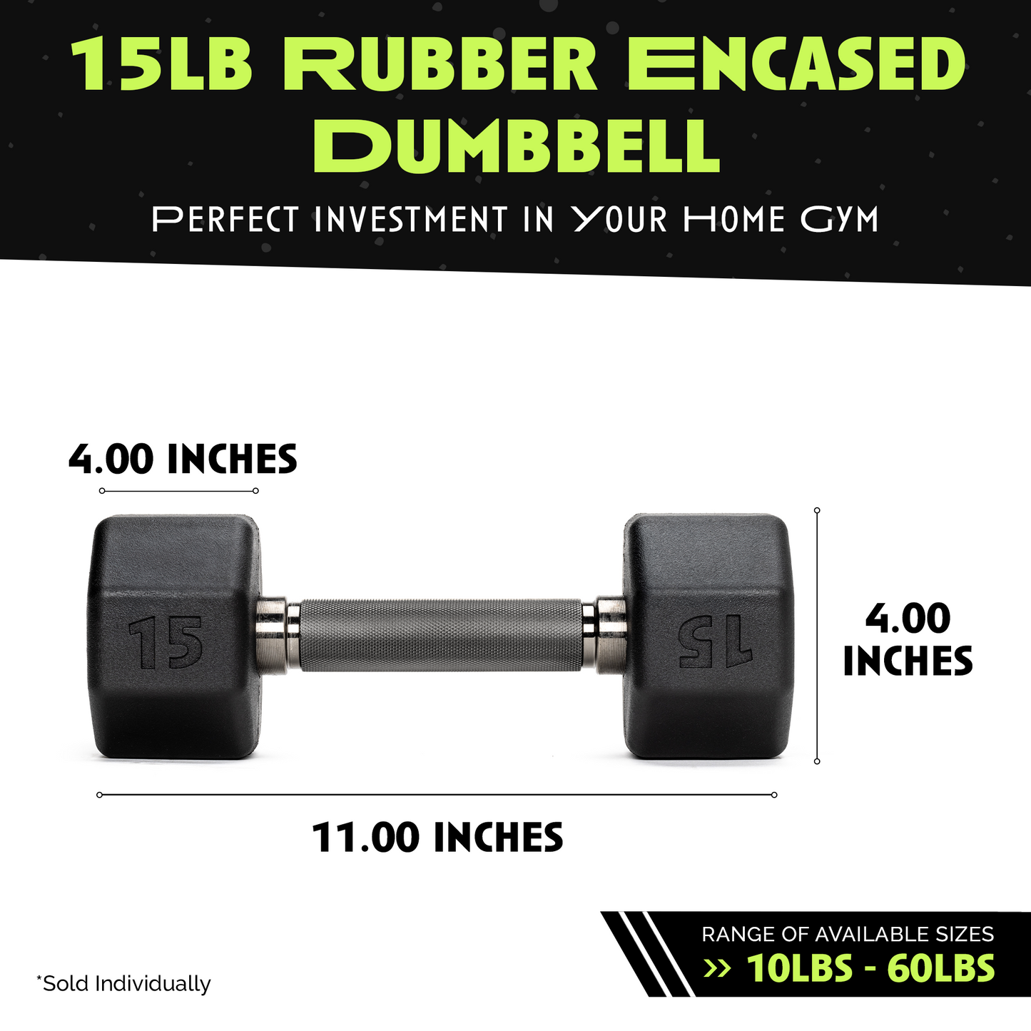 15 LB Dumbbell Specs