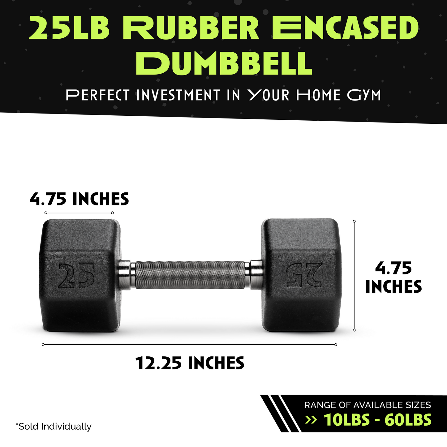 25 LB Dumbbell Specs