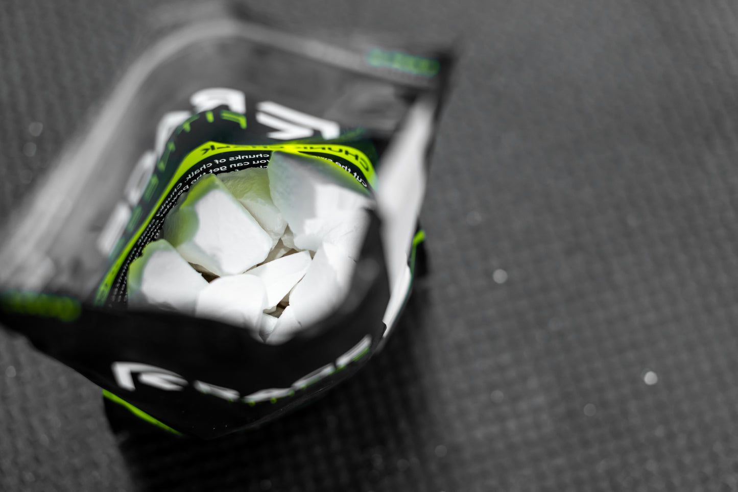 RAGE Fitness Chunk Chalk product inside of the bag