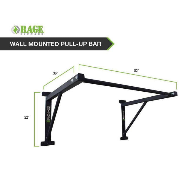 Sparsommelig billedtekst Forfølge R2 Wall Mounted Pull-Up Bar – RAGE Fitness