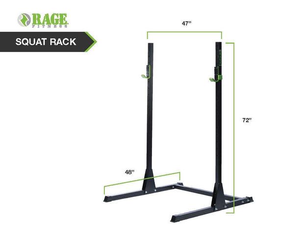 Squat Rack - RAGE Fitness