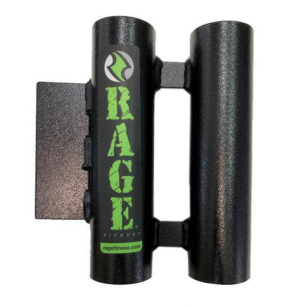 Rage Double Barrel Barbell Holder Attachment - RAGE Fitness