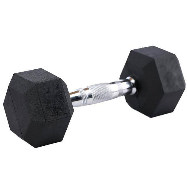 Hex Rubber Dumbbell