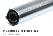 6' Aluminum Training Barbell - RAGE Fitness
