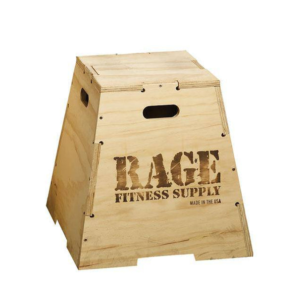 Wooden Puzzle Plyo Box - RAGE Fitness