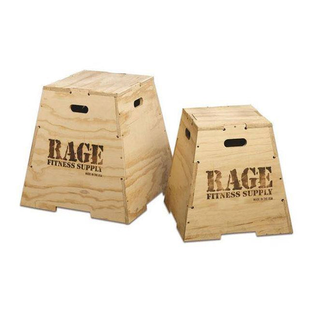 Wooden Puzzle Plyo Box - RAGE Fitness